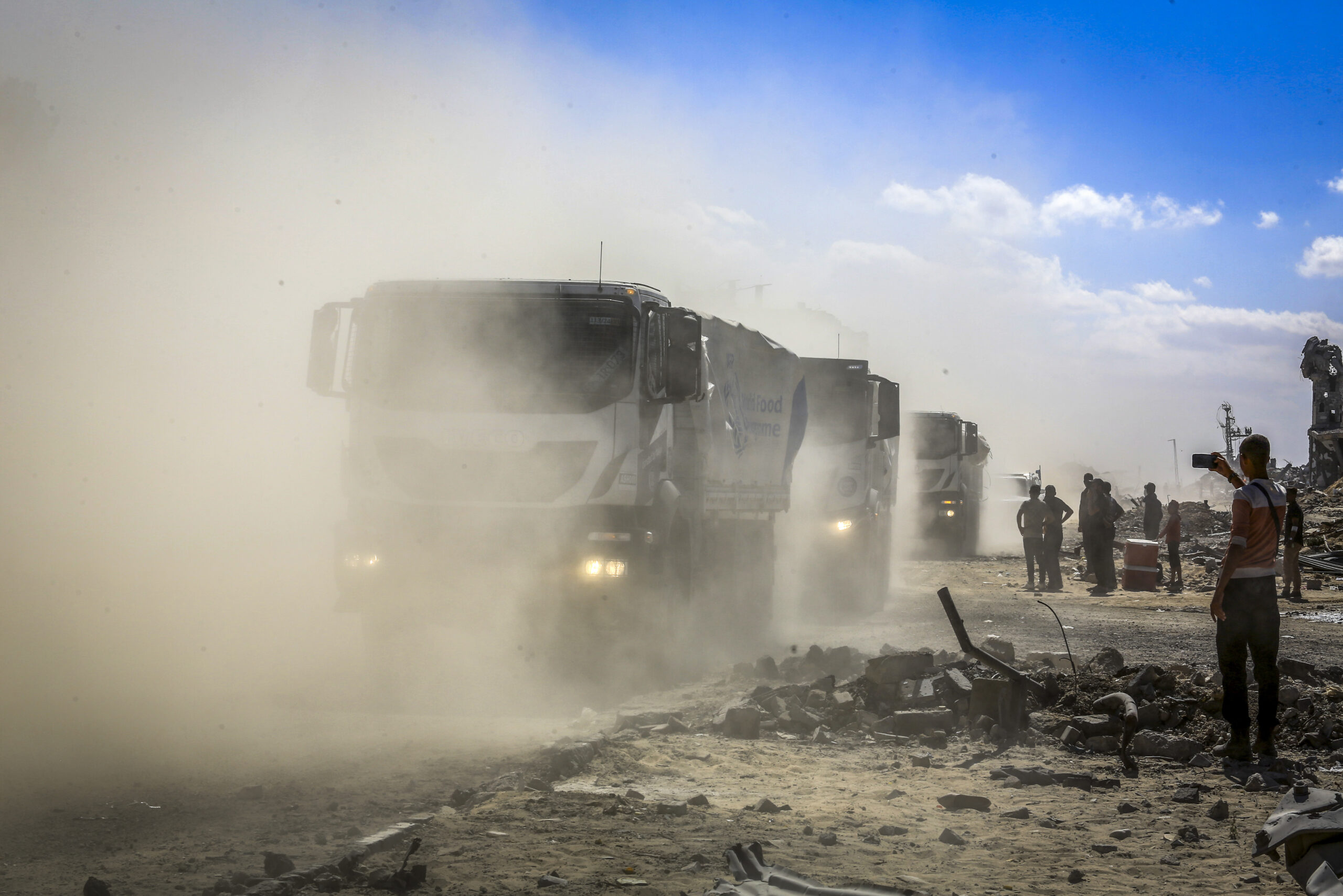 Outrage After Activist Charged for Blocking Gaza Aid Trucks
