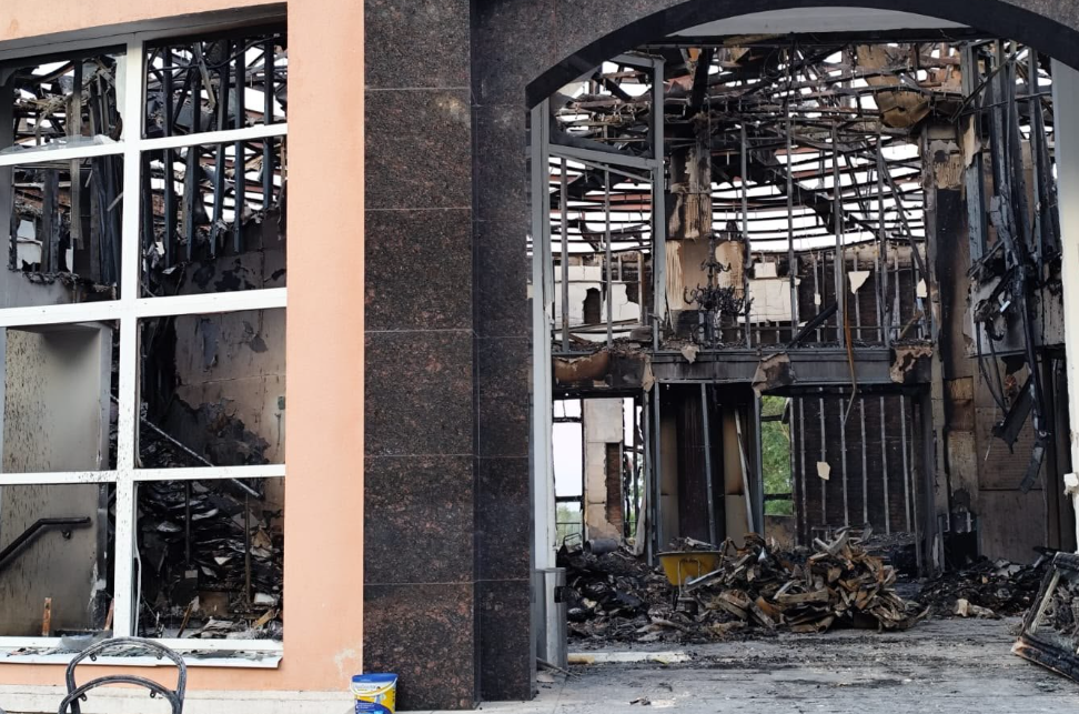 Synagogue Destroyed in Fire Near Chabad Founder’s Grave