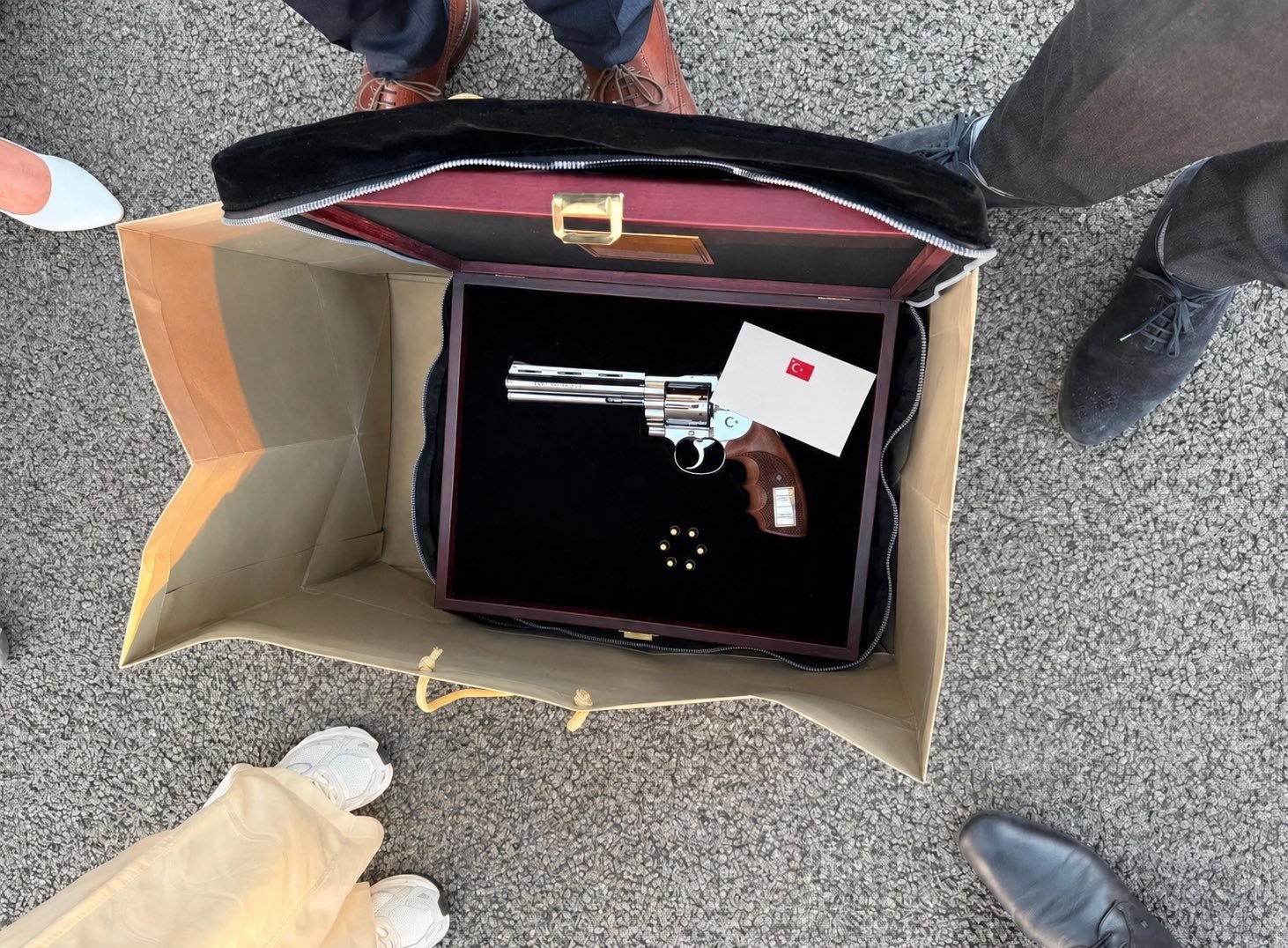 Erdogan Gave NATO Leaders Loaded Guns as Gifts