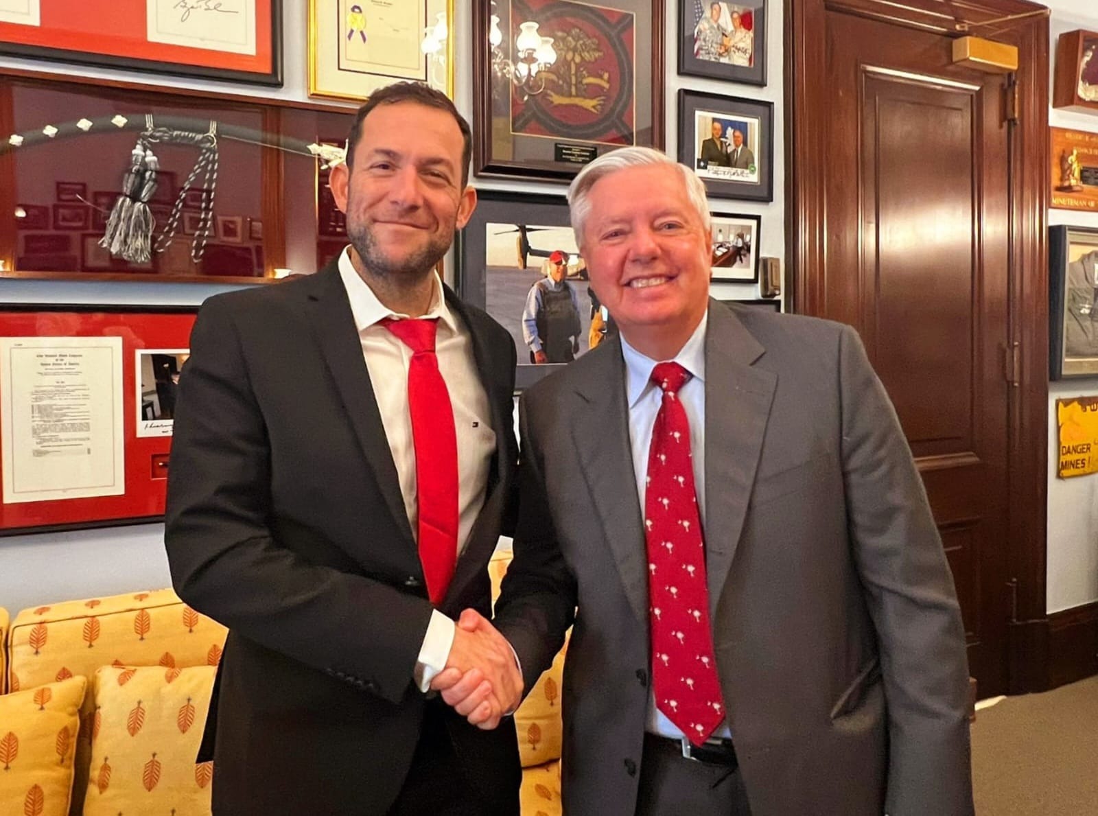 Samaria Governor Eulogizes Lindsey Graham: “A True Friend”