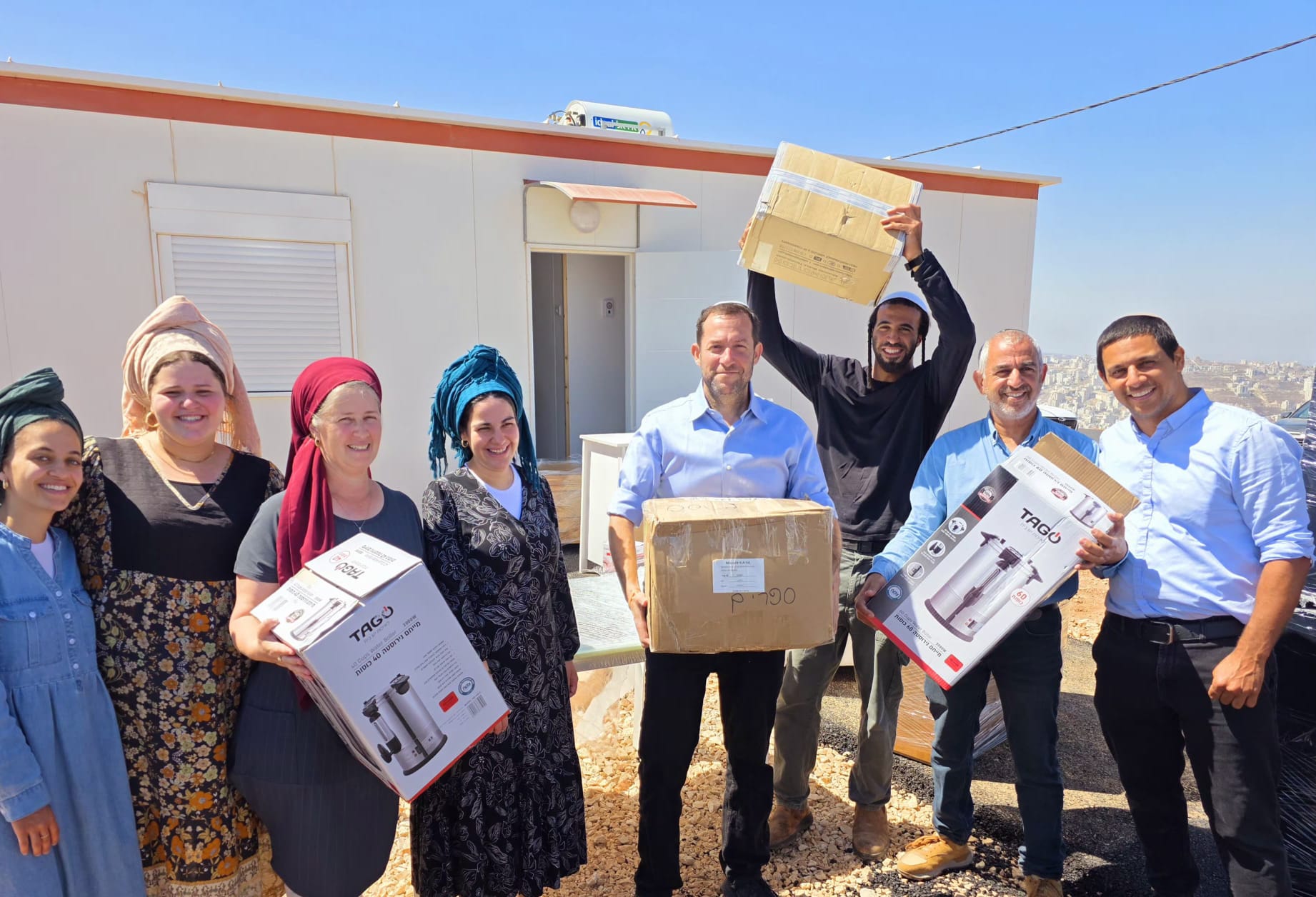 First Families Move Into New Judea & Samaria Community