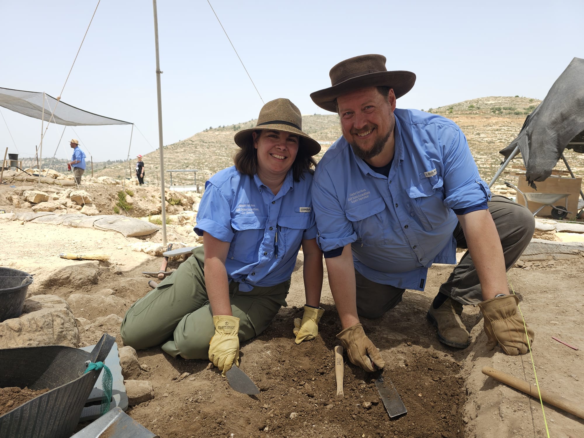 American Archaeologists Married at Ancient Shiloh Dig Site