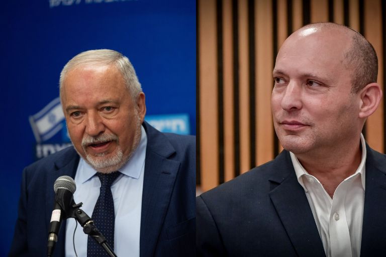 Bennett, Liberman Vow to Repeal Torah Study Basic Law