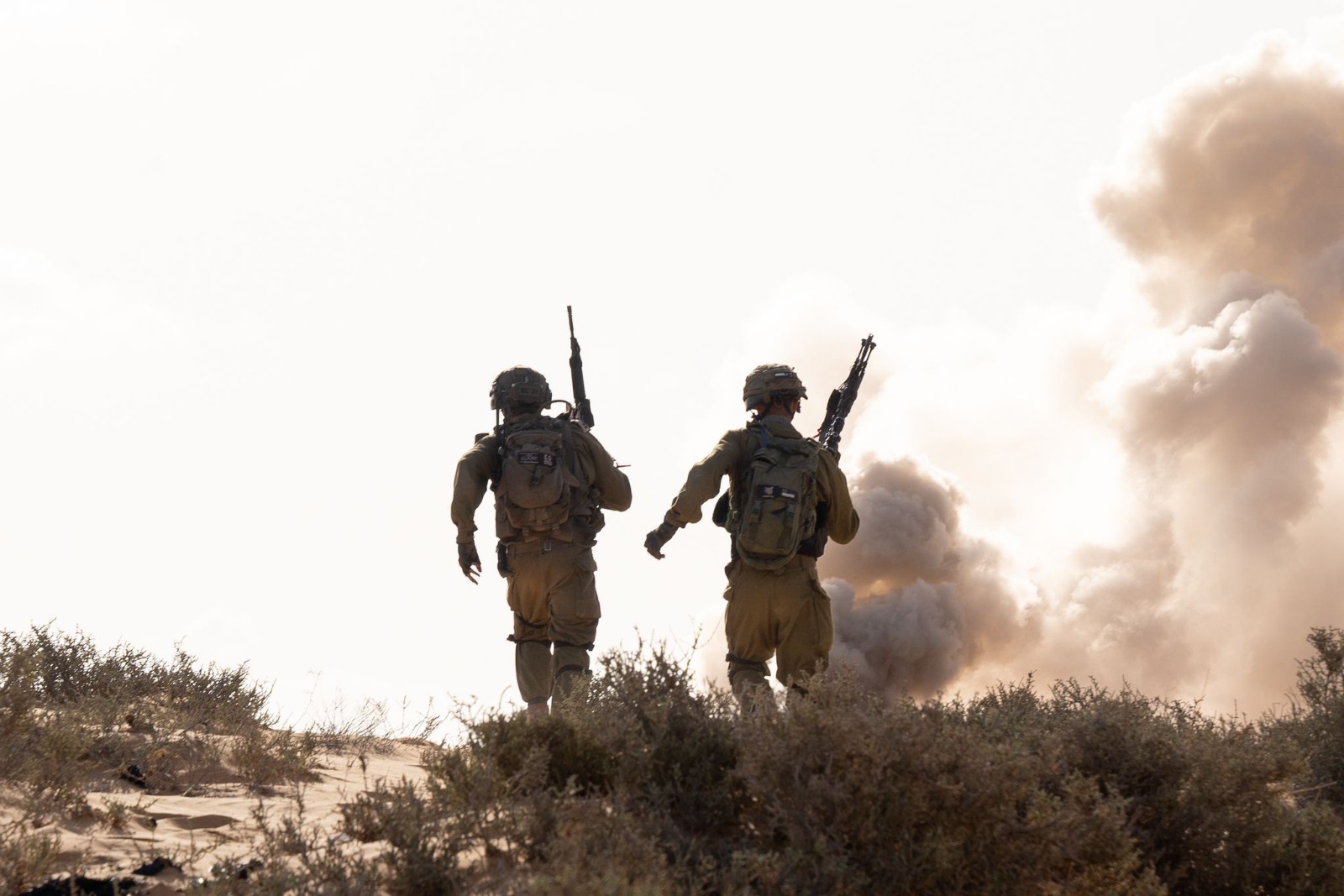 IDF Troops Fire on Terrorist Who Crossed Gaza Yellow Line