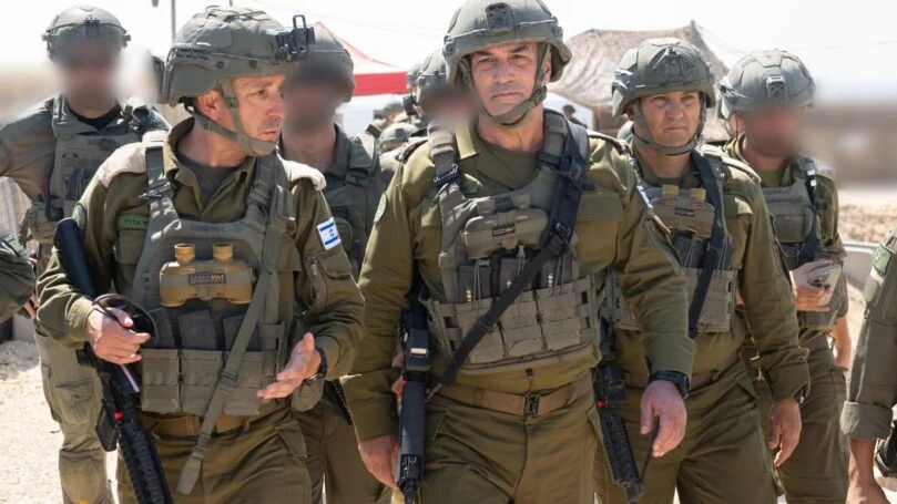 IDF Chief of Staff Visits Gaza, Vows No Security Threats