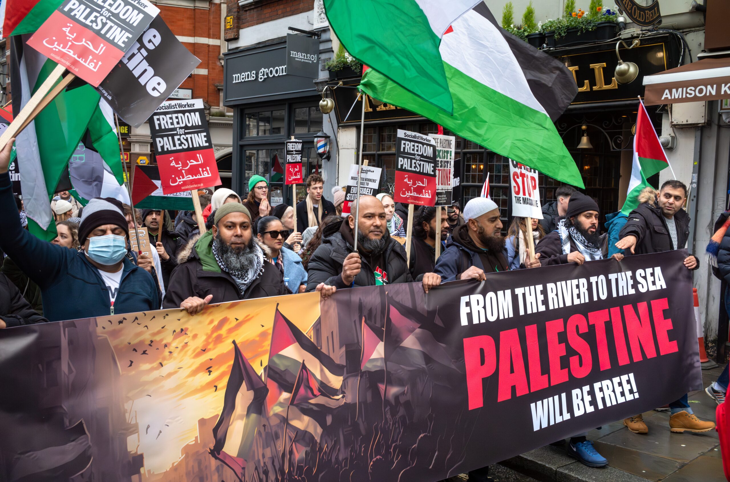 Shocking Probe Alleges China Funding UK Anti-Israel Riots