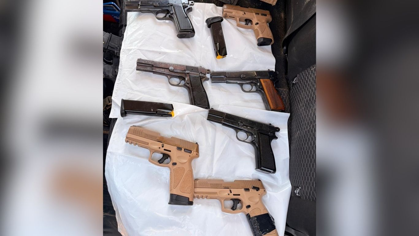 Security Forces Foiled Arms Smuggling on Jordan Border
