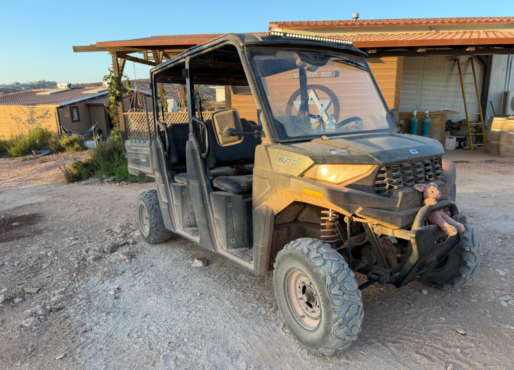 A ranger at Settlers Winery in Judea, Israel | Photo credit: Sophia Tupolev