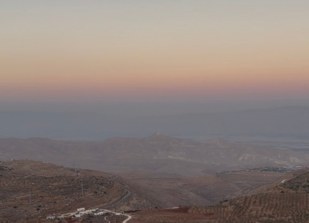 The view at Settlers Winery in Judea, Israel | Photo credit: Sophia Tupolev
