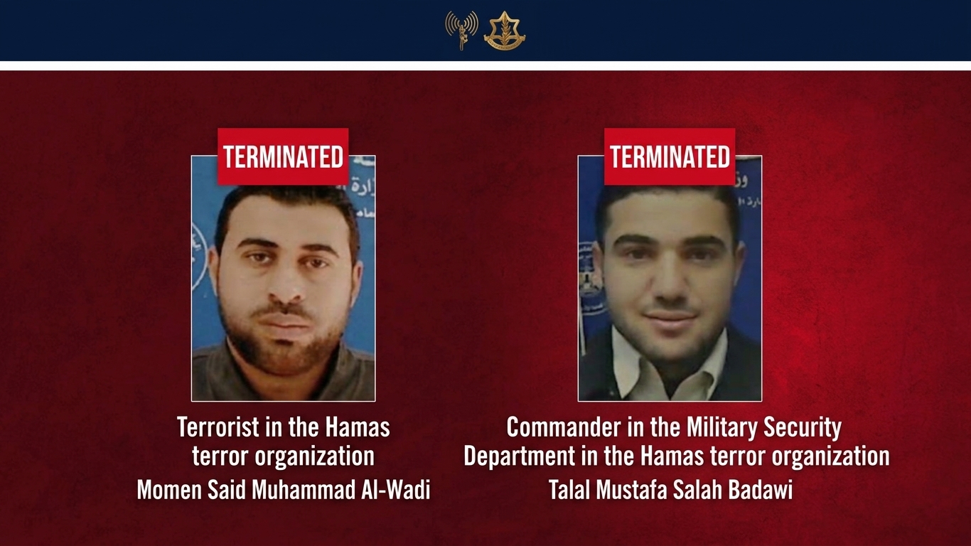 IDF Kills Hamas Terror Commander in Gaza Strike