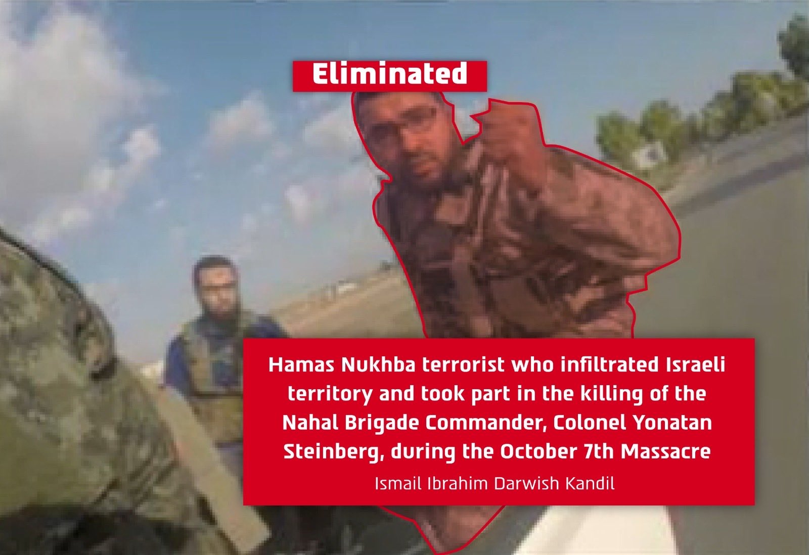IDF Kills Hamas Terrorist Linked to Col. Steinberg’s Murder