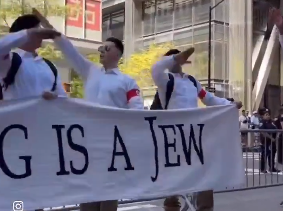 Neo-Nazis Chant ‘Heil Hitler’ in New York Streets
