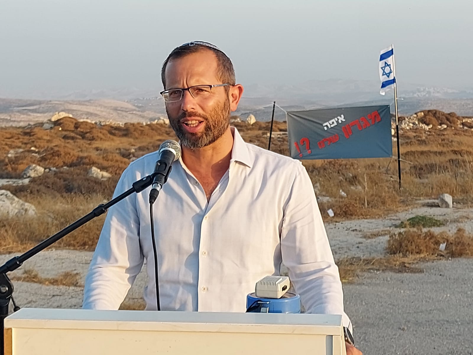 Israeli Governor Ganz: “They Won’t Drive Us Out of Here”
