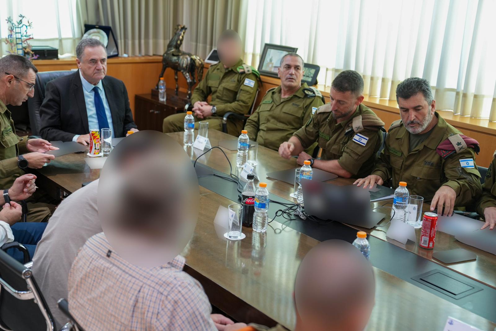 Katz, IDF Brass Hold Assessment on Striking Iran