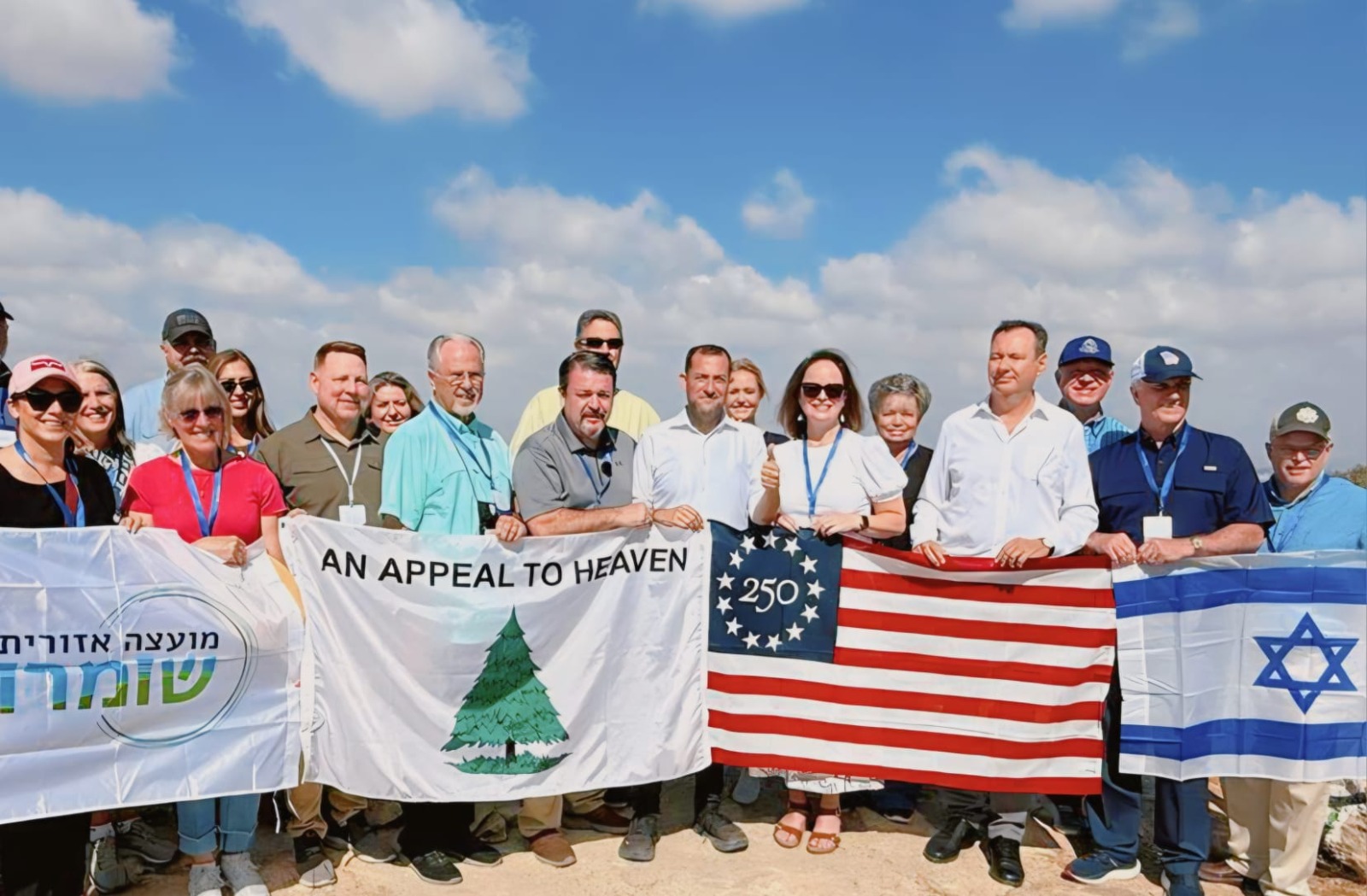 U.S. Lawmakers Visit Samaria to Push Biblical Naming
