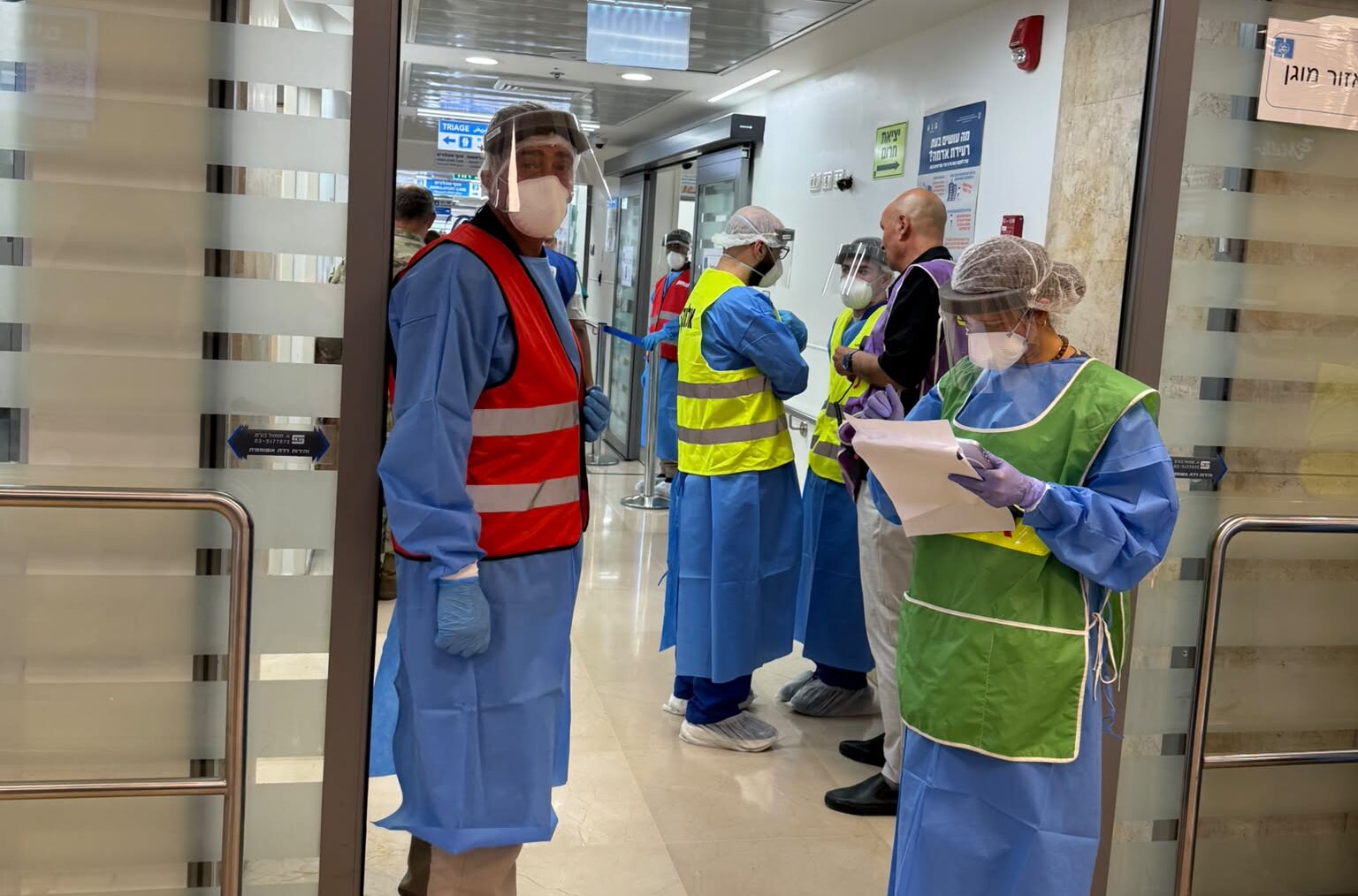 Israeli Hospital Drills for Mass Biological Terror Attack