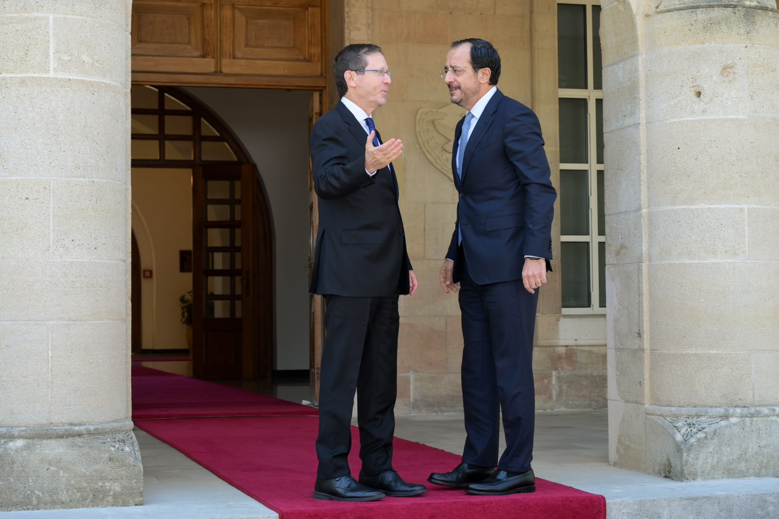 Herzog in Cyprus: ‘I Hope to Meet Lebanon’s President’