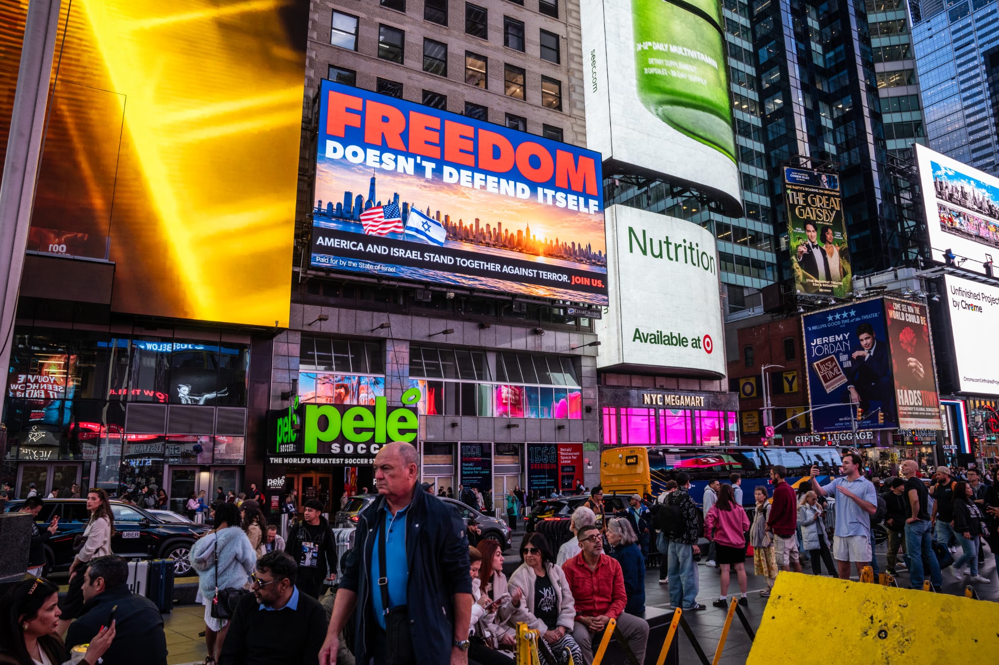 Israel Launches Manhattan Ad Blitz During UN General Assembly