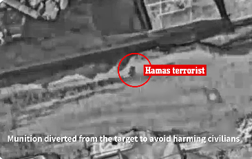 IDF Diverts Missile Midair to Avoid Hitting Gaza Civilians