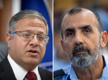 Police Chief Defies Ben-Gvir on Judea & Samaria Handover