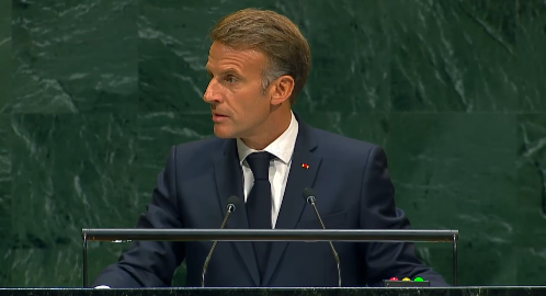 Macron Falsely Says Hamas ‘Never Active’ in Judea, Samaria