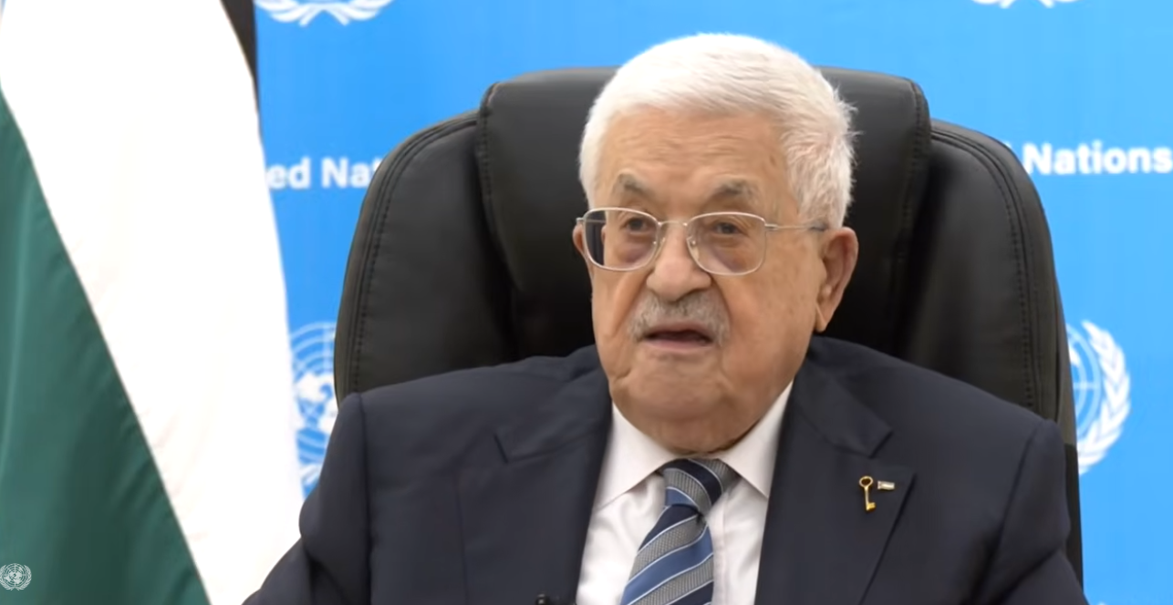 Barred From U.S., Abbas Addresses UN Remotely, Attacks Israel
