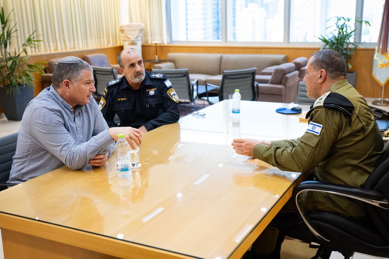 IDF, Police, Shin Bet Chiefs Hold Joint Security Assessment