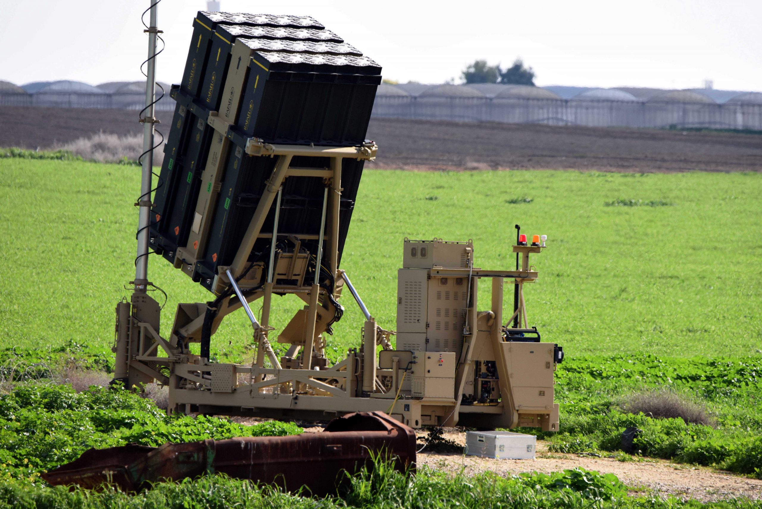 First Iron Dome Interceptor Fully Made in U.S. Delivered